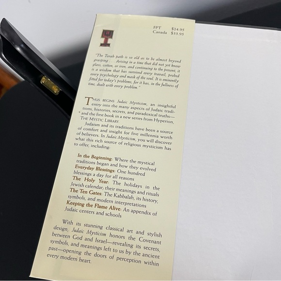 Judaic Mysticism Hardcover Copy - Picture 4 of 7